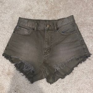 BDG High Waisted Jean Shorts